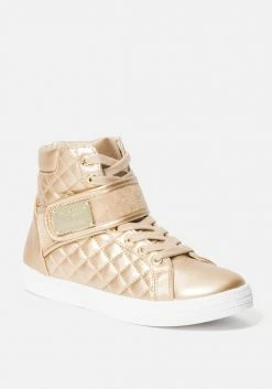ZIGI Dianica Quilted High Top Sneakers