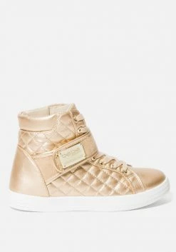 ZIGI Dianica Quilted High Top Sneakers