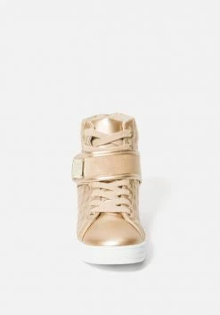 ZIGI Dianica Quilted High Top Sneakers
