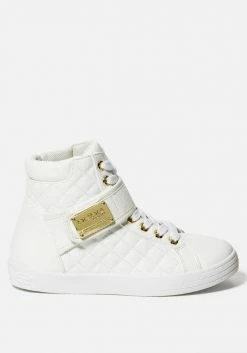 ZIGI Sale Dianica Quilted High Top Sneakers