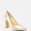 ZIGI Bridal Ariel Block Heel Pumps