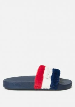 ZIGI Fantasia Faux Fur Slides