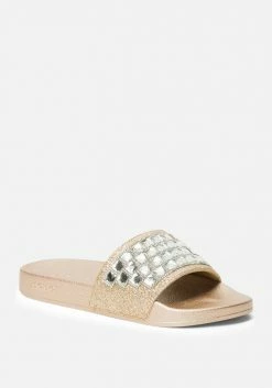 ZIGI Shoes Flashie Metallic Slides