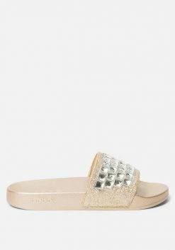 ZIGI Shoes Flashie Metallic Slides