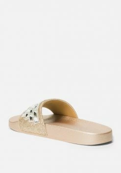 ZIGI Shoes Flashie Metallic Slides