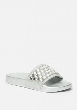 ZIGI Flashie Metallic Slides Shoes