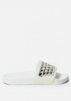 ZIGI Shoes Flashie Metallic Slides
