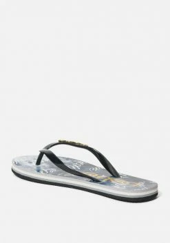 ZIGI Shoes Tamia Bebe Logo Flip Flops