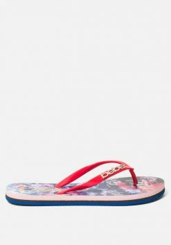 ZIGI Tamia Bebe Logo Flip Flops