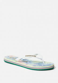 ZIGI Tamia Bebe Logo Flip Flops