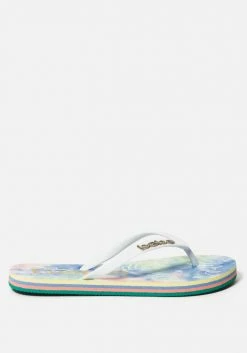 ZIGI Tamia Bebe Logo Flip Flops