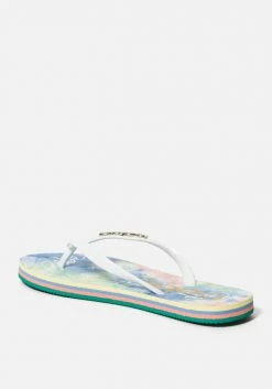 ZIGI Tamia Bebe Logo Flip Flops