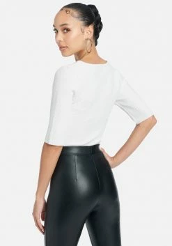 TC Sweetheart Neck Sweater Top Clothing