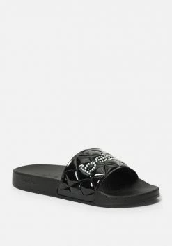 ZIGI Shoes Felka Quilted Slides