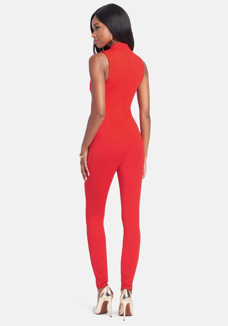 Gold Bar Detail Jumpsuit 3 Gold Bar Detail Jumpsuit