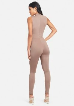 Gold Bar Detail Jumpsuit Festival Season