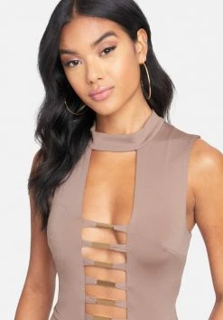 Gold Bar Detail Jumpsuit Festival Season