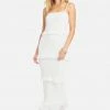 JUMP Georgette Smocked Midi Dress Bridal