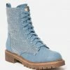 ZIGI Shoes Dorienne Lace Combat Boots