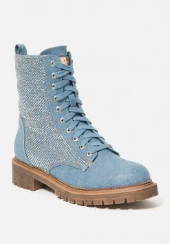 ZIGI Shoes Dorienne Lace Combat Boots