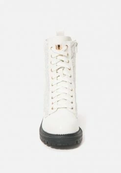 ZIGI Shoes Dorienne Lace Combat Boots