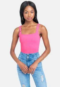 TC Clothing Ring Detail Strap Bodysuit