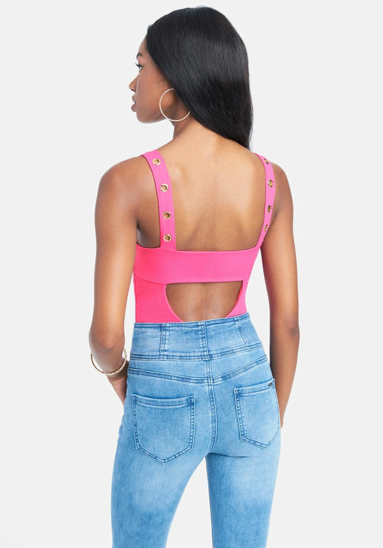 TC Clothing Ring Detail Strap Bodysuit 3 TC Clothing Ring Detail Strap Bodysuit