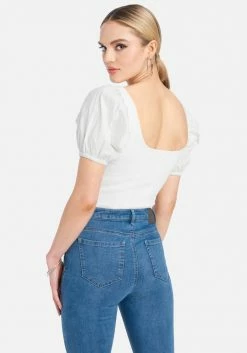 TC Clothing Sweetheart Puff Sleeve Top