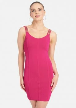 TC Clothing Chain Strap Bodycon Dress