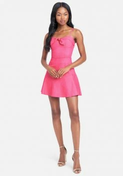 TC Clothing Fit & Flare Front Knot Top