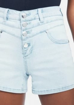 TC High Waist Button Fly Shorts Spring/Summer