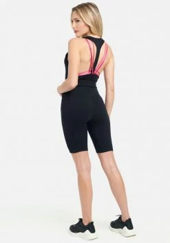 TC Lounge & Active Bebe Logo Second Skin Biker Shorts