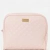 ASTOR Pink Quilted Cosmetic Bag Bridal