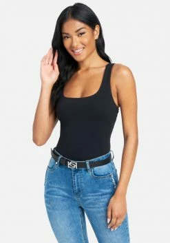 ASTOR 2 Pack Belts With Silver Accents