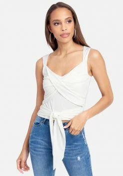 TC Clothing Sweetheart Wrap Crop Top