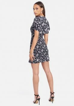 TC Crepe Ruffle Midi Skirt