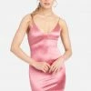 JUMP Clothing Satin And Lace Slip Dress