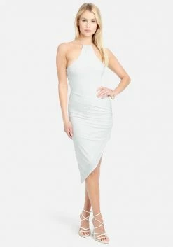 JUMP Asym Hem Gathered Dress Bridal