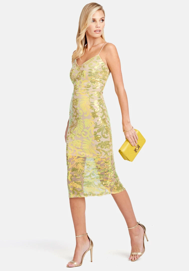 JUMP Sparkle Mesh Midi Dress Clothing 2 JUMP Sparkle Mesh Midi Dress Clothing