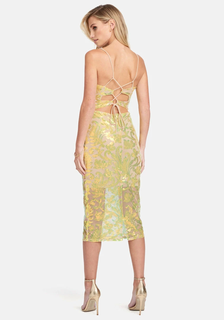 JUMP Sparkle Mesh Midi Dress Clothing 3 JUMP Sparkle Mesh Midi Dress Clothing