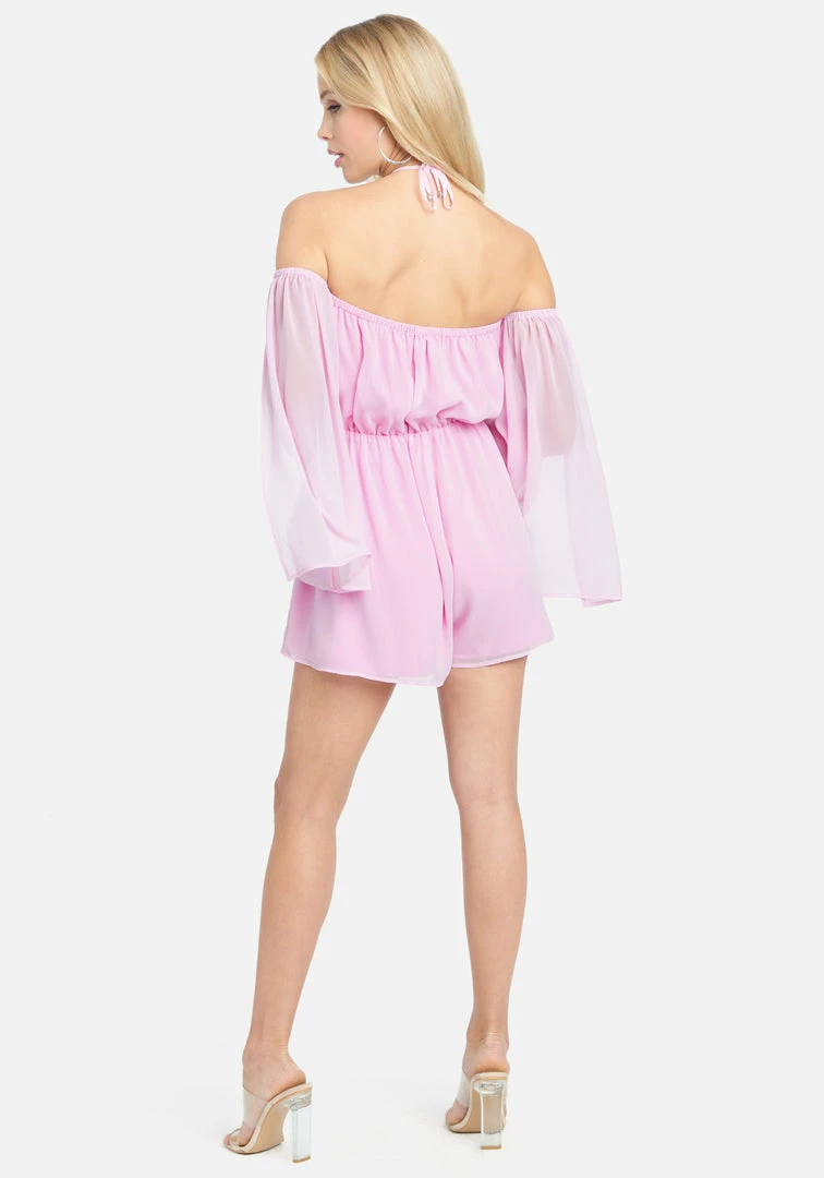 JUMP Slit Sleeve Flowy Romper 6 JUMP Slit Sleeve Flowy Romper