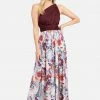 JUMP Print Shop Printed Convertible Maxi Dress