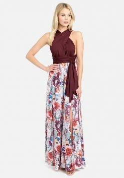 JUMP Print Shop Printed Convertible Maxi Dress 11 JUMP Print Shop Printed Convertible Maxi Dress