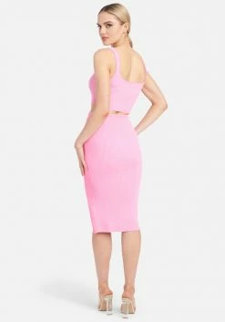 JUMP Rib Two Piece Dress