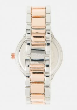 ACCUTIME Crystal Bezel & Two Tone Bracelet Watch Bridal