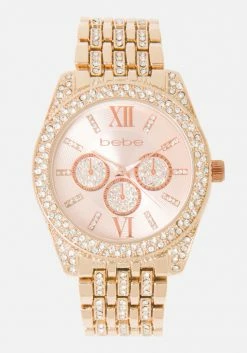 ACCUTIME Roman Numeral Crystal Bezelwatch