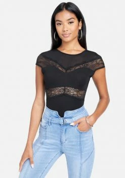 TC Mesh And Lace Bodysuit Best Sellers