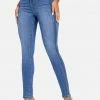 TC High Waist Skinny Side Tucking Ankle Jean