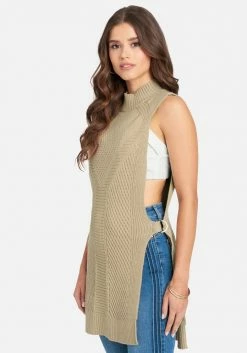 TC Mock Neck Sweater Vest