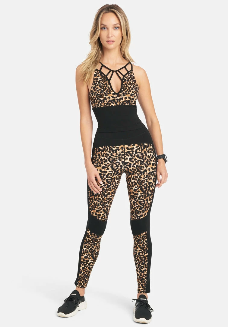 TC Bebe Logo Leopard Print Top 4 TC Bebe Logo Leopard Print Top